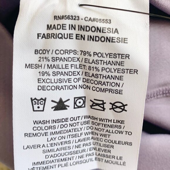 NWT Nike Dri-Fit Bra & Leggings 2 Piece Set, Small, Purple/Blue Color - Picture 15 of 16